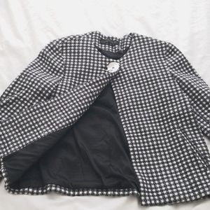 Zara Checkered Blazer Size S